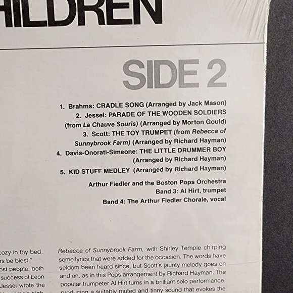 "Music for Children" Vinyl Record - Picture 4 of 4